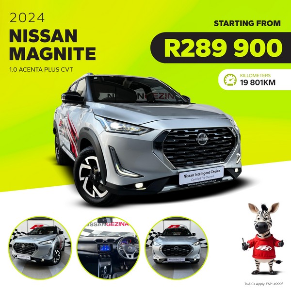 Magnite Acenta Plus CVT (Grey)